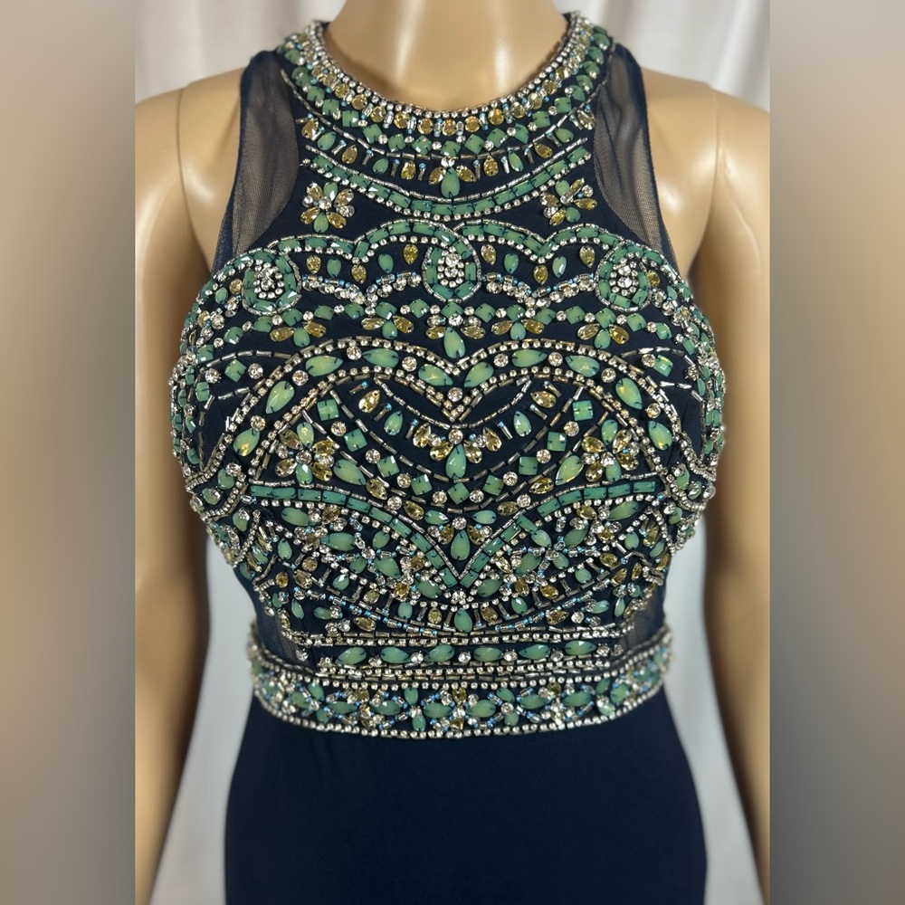 Coya Collection Rhinestone Dress Size Small